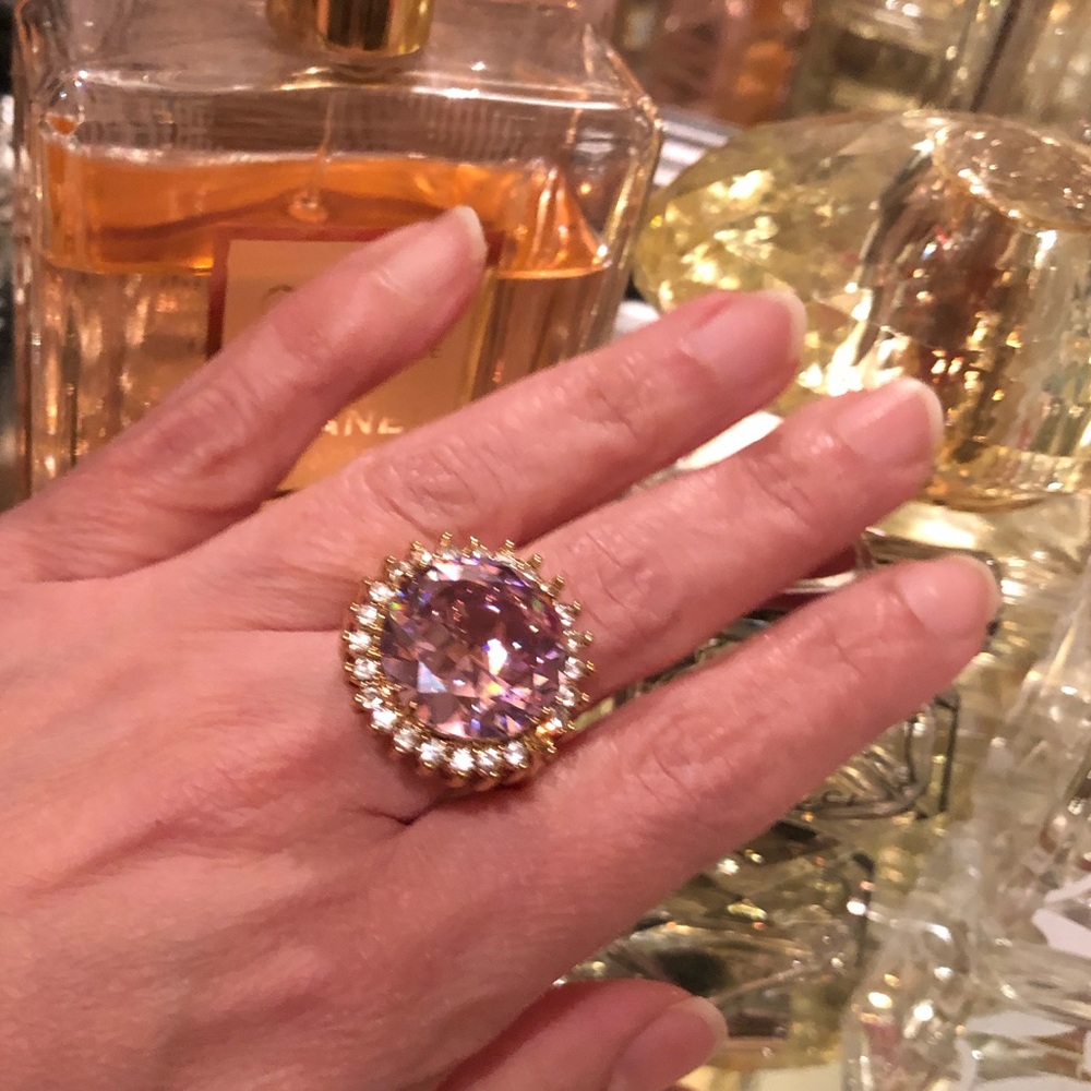 Amethyst Statement ring